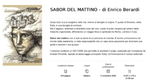 Screenshoot del libro di Enrico Berardi dal titolo Sabor del Mattino